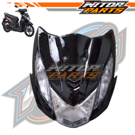 Cover Tameng Dasi Depan Honda Beat Fi 2013 2014 2015 2016 Plus Lampu Depan Dan Sein / Tameng Depan B