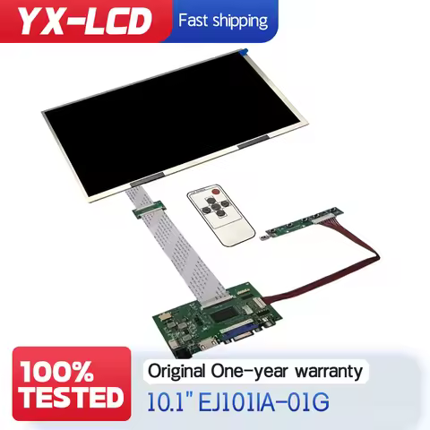 10.1 inch EJ101IA-01G 1280x800 LCD Display Screen HDMI VGA 2AV Control Driver Board Monitor LVDS 40