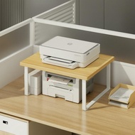 Multifunctional Desktop Printer Stand Wide Surface Office Desk Shelf Riser Stable Frame for Cubicle
