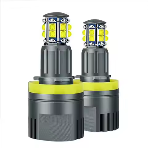 L09A-H8 Headlight Bulb 6000K 120W LED Angel Eyes Lights Canbus For BMW E60 E61 E63 X5 E70 X6 E71 E90