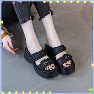 NYC Kasut Perempuan Casey Slip-On  Wedges Sandal -N72413-TF02SV-52-BEIGE