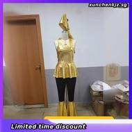 Women 70s Disco Costume 2 PCS Disco Outfit for Halloween Cosplay Party