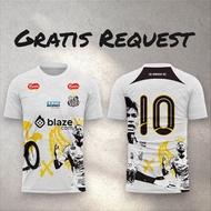 Jersey Santos FC Neymar 2025 edition terbaru viral