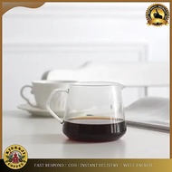 V60 Coffee Maker Pot Drip Kettle Glass Barista Espresso Pitcher