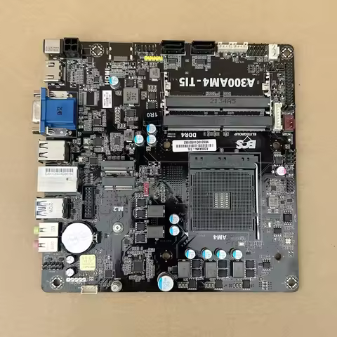 A300AM4-TI5 ITX mini motherboard 17*17 small board supports 2/3/4/5 generation CPU