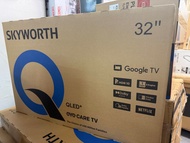 全新行貨自取 Skyworth 32吋 QLED Google TV 2026 高清智能電視機 32E6900Q