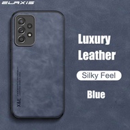 ELAXIS Compatible for Samsung Galaxy A33 5G Phone Case Luxury Magnetic Skin Feel Leather Soft TPU Ba