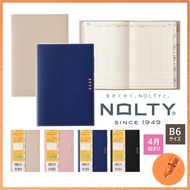 NOLTY Carrel B6 Vertical Planner 2026 April Start Various Colors