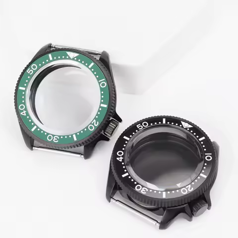 SKX013 Steel 38mm Watch Case For NH34 NH35 NH36 NH38 28.5mm Dial Sapphire 120 Clicks Ceramic Bezel D