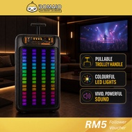 AVCROWN 12" ACTIVE SPEAKER W/1MIC 20W