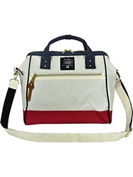 [iroiro] Anello Large Capacity 2way Chuck Poly Shoulder Boston Pack 【With Original Eco Bag】