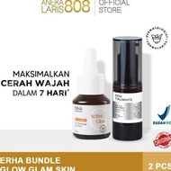ERHA Paket Glowing - Serum Truwhite Brightening Vit C + Active Glow Booster