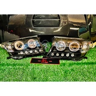 Toyota Land Cruiser fj200 fj 200 projector headlamp headlight head lamp light led ring drl 2008 2009