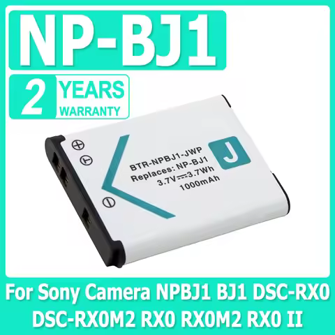 New NP-BJ1 NPBJ1 NP BJ1 Camera Battery For Sony Camera NPBJ1 BJ1 DSC-RX0 DSC-RX0M2 RX0 RX0M2 RX0 II