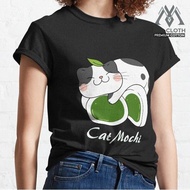 Mochi 420 cat t-shirt