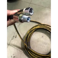 3/ hose 8 quarter x 5mtr inner thread 3/8 quarter & outer thread 1/4 quarter