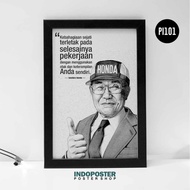 HONDA Soichiro Motivational Quotes Poster True Happiness QuotesHONDA