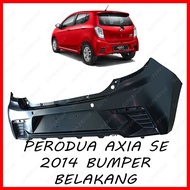 PERODUA AXIA SE ADVANCE 2014 - 2017 REAR BUMPER / BUMPER BELAKANG