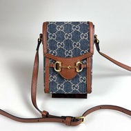 GUCCI 625615 牛仔1955手機包