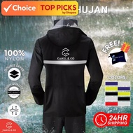 Premium Waterproof Raincoat Pants & Jacket Rainsuit for Motorcycle & Bicycle - Lightweight & Durable