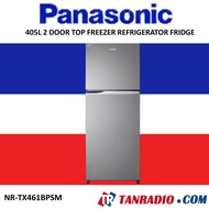PANASONIC ( NR-TX461BPSM ) 405L SILVER INVERTER 2 DOOR TOP FREEZER REFRIGERATOR FRIDGE - PETI SEJUK