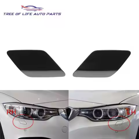 Front Bumper Headlight Washer Spray Nozzle Jet Cover Cap For BMW 4 Series 425 428 430 435 440 F32 F3