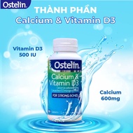 CANXI & vitamin D Ostelin Úc cho bà bầu (130 viên)