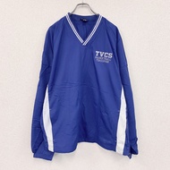 古著 Sport-Tek 籃球套頭衫，藍色，XL 碼