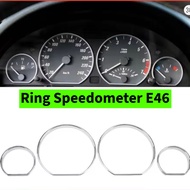 E46 SpeedometerRing M3 E46 Chrome Style Cluster InstrumentRing