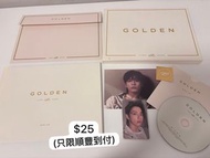 Jungkook Golden Album CD Photobook Photocard SF Express COD