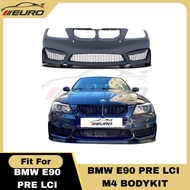 BMW E90 Bodykit LCI / Pre LCI M3 M4 Fit For 3 Series Bumper Body kit E90 Front Bumper Side Skirt Rea