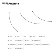 For Huawei Y5 Y6 Y7 Y9 PRO PRIME 2017 2018 2019 Signal Wifi Aerial Ribbon Antenna Flex Cable Wire Repair Parts