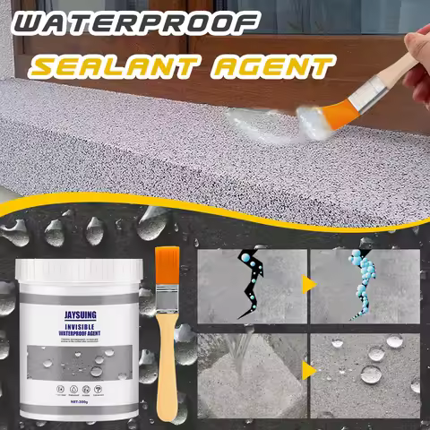 Jaysuing Long lasting Waterproof Sealant Agent Leak-Trapping Repair Perfect Coverage Strong Leak Pro