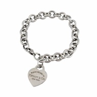 TIFFANY & CO. Return To Tiffany 純銀 愛心💗 手鏈