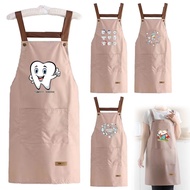 Extra Work Edron With Front Pocket Original Epron Backless Shirt Best Seller Reusable Tooth Design