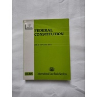 [Buku Terpakai] Federal Constitution / Law Book