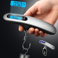 Portable Electronic Luggage Scale 100g-50kg LCD Digital Travel Suitcase Handheld Scale Convenient Hanging Hook Scale HMKX
