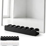 Colingmill Wavy Wooden Floor Mirror Stand 9.8 x 2.3 x 1.5 Inches Anti Slip Base for Full Length Mirr