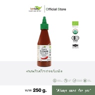 LUMLUM Organic Sriracha Chilli Sauce ซอสพริก ซอสปรุงรส ศรีราชา ออร์แกนิค 250g.