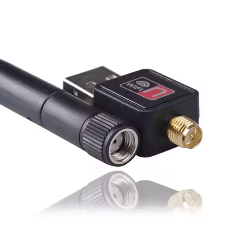 WiFi Wireless Network Card 150Mbps USB 2.0 802.11 B/g/n LAN Adapter Wifi Antenna Adapter Wifi Receiv
