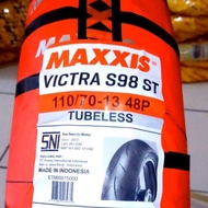 Ban Maxxis Victra NMAX Depan 110/70 Ring 13 Tubeless