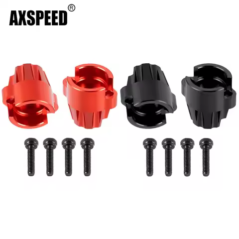 AXSPEED Aluminum Alloy Rear Hubs Cup for HPI venture HILUX 1/18 RC Truck Car Upgrade Parts Accessori