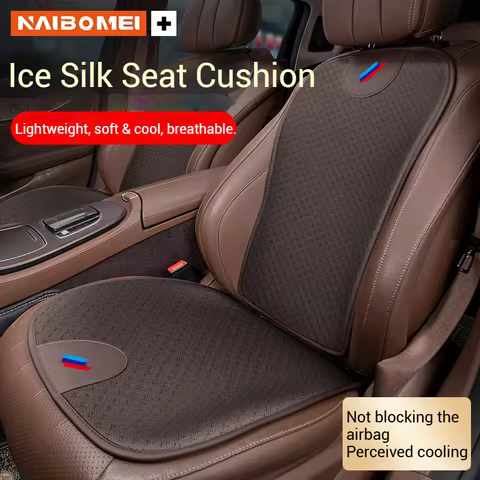 Car Ice Silk Seat Cushion Seat Covers For BMW M Power X1 E84 X3 F25 X5 E53 X6 E71 IX3 320i M4 M3 Bac