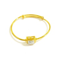 FREE COP 916 Bracelet Bangle Biskut Tawar Mixgold Gold Plated