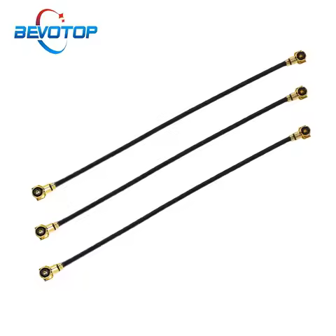 BEVOTOP 10pcs/lot RF4 IPX4 Female to RF4 MHF4 Female Jack RF0.81 Cable GSM GPRS 3G WIFI Modem Antenn