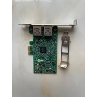 DELL 0FCGN BCM5720 Chip Dual Port Gigabit Network Card PCI-E X1 Interface Dual Port Network Card Ser