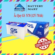 Water Battery 12V-70Ah, Car Battery GS N70