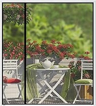 Magnetic Screen Door Fits Door Size 72" x 80", Screen Size 74" x 81", Reversible Left Right Quarter 