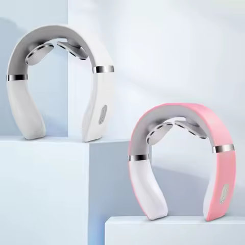 Portable Household Cervical Massager Mini Neck Shoulder Massager Deep Massage Neck Warm Pressing Nec