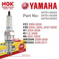 Yamaha FZ1 FZ6 YZF R1 R6 WR250 NGK CR9EK 94701-00403 Spark Plug